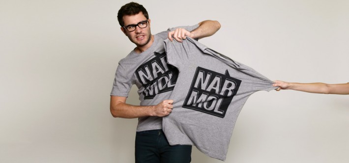 T-shirt Narmol gris T-shirt Narmol gris